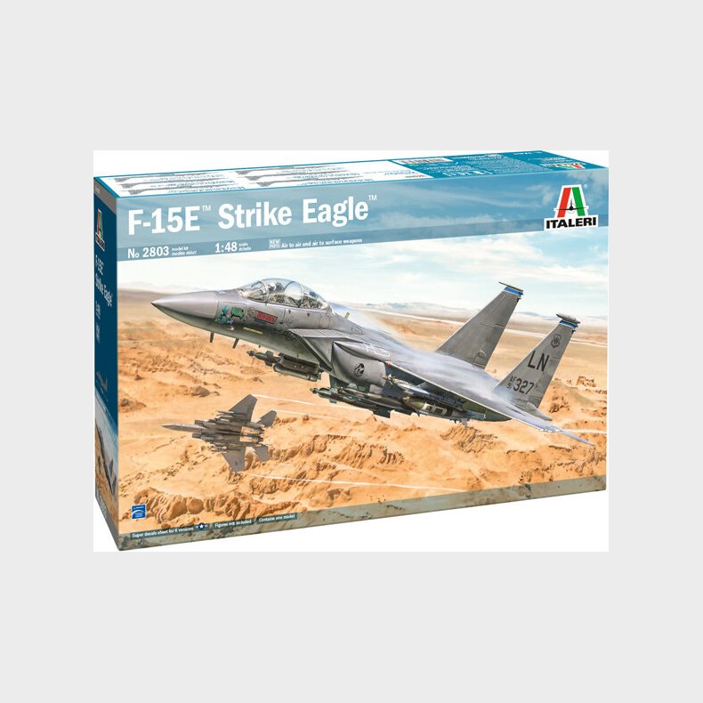 Italeri - F-15e Strike Eagle Fly Byggest - 1:48 - 2803