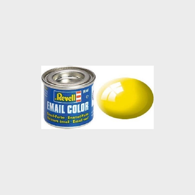 Emalje Maling Til Hobby - Revell - Yellow Gloss 14 Ml