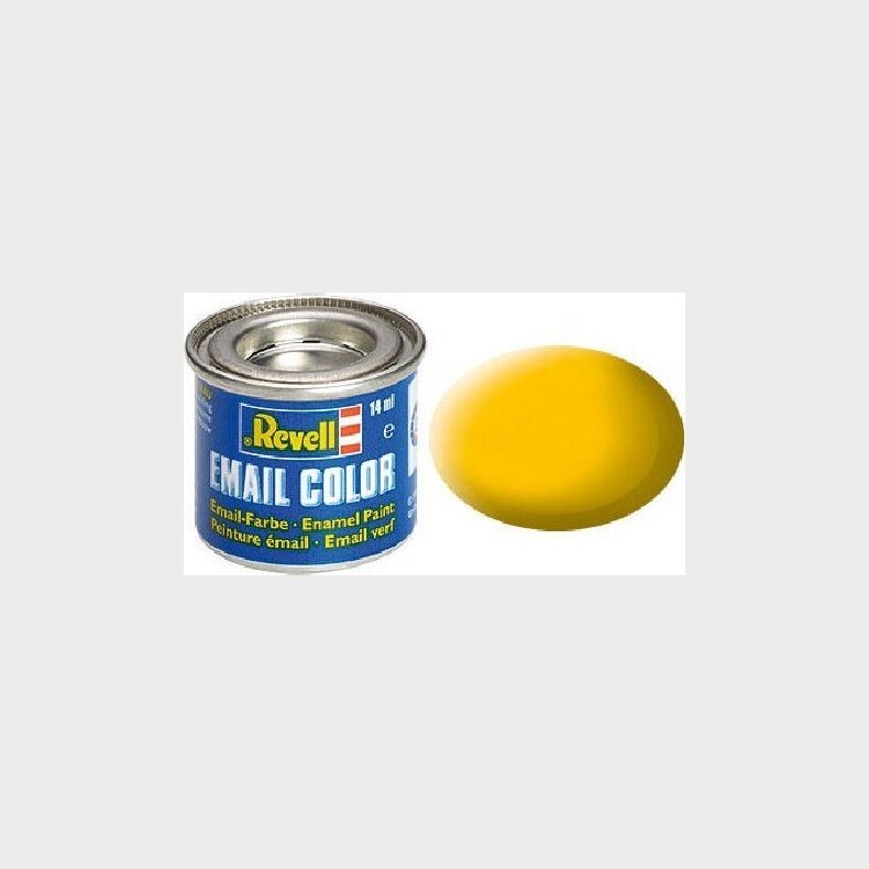 Emalje Maling Til Hobby - Revell - Yellow Mat 14 Ml