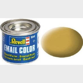 Emalje Maling Til Hobby - Revell - Sandy Yellow Mat 14 Ml