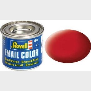 Emalje Maling Til Hobby - Revell - Carmine Red Mat 14 Ml