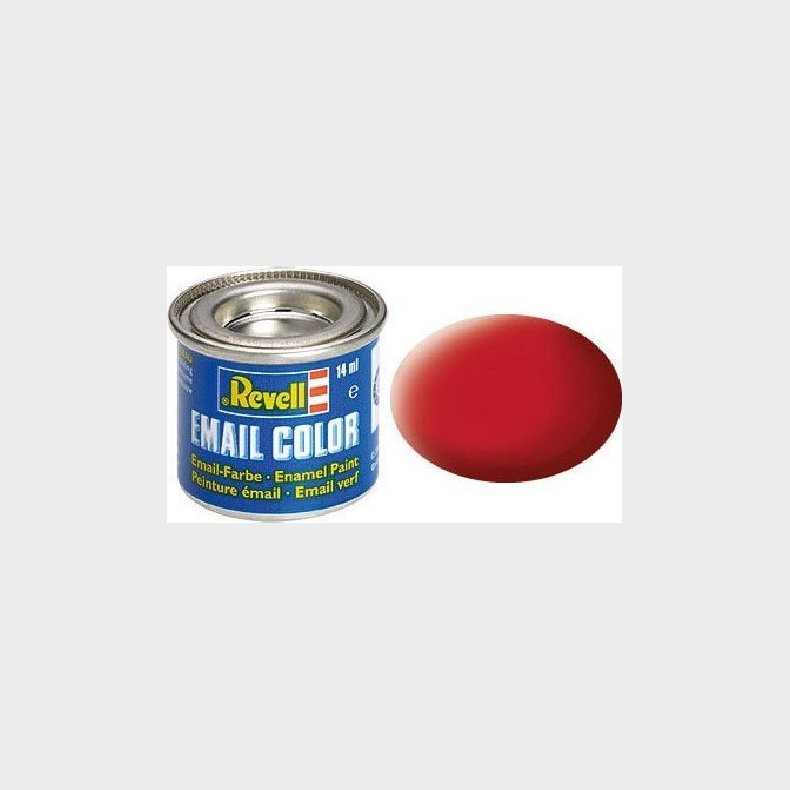 Emalje Maling Til Hobby - Revell - Carmine Red Mat 14 Ml