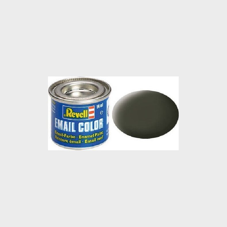 Emalje Maling Til Hobby - Revell - Olive Yellow Mat 14 Ml