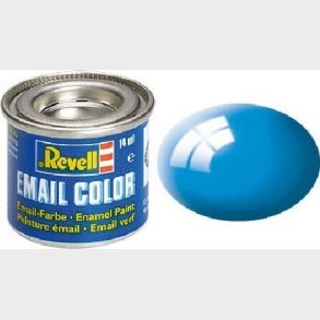 Emalje Maling Til Hobby - Revell - Light Blue Gloss 14 Ml