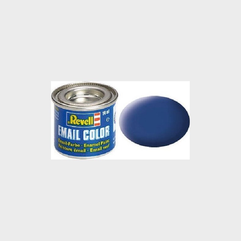 Emalje Maling Til Hobby - Revell - Blue Mat 14 Ml