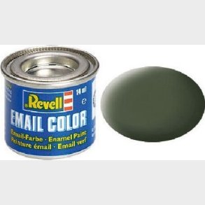 Emalje Maling Til Hobby - Revell - Bronze Green Mat 14 Ml