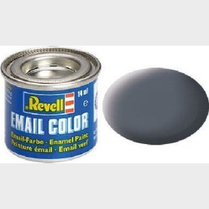 Emalje Maling Til Hobby - Revell - Dark Grey Mat 14 Ml