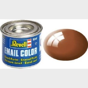 Emalje Maling Til Hobby - Revell - Mud Brown Gloss 14 Ml