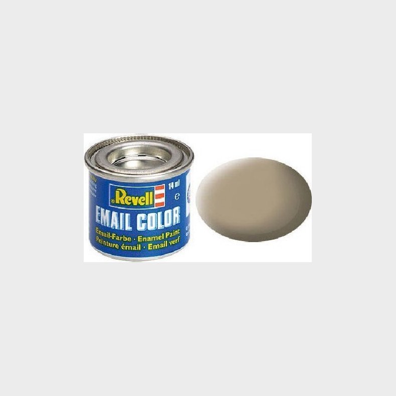 Emalje Maling Til Hobby - Revell - Beige Mat 14 Ml