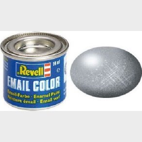 Emalje Maling Til Hobby - Revell - Steel Metallic 14 Ml