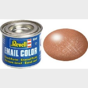Emalje Maling Til Hobby - Revell - Copper Metallic 14 Ml