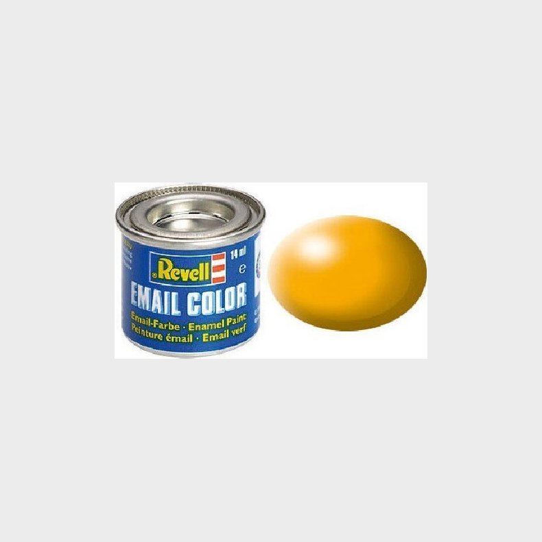 Emalje Maling Til Hobby - Revell - Yellow Silk 14 Ml