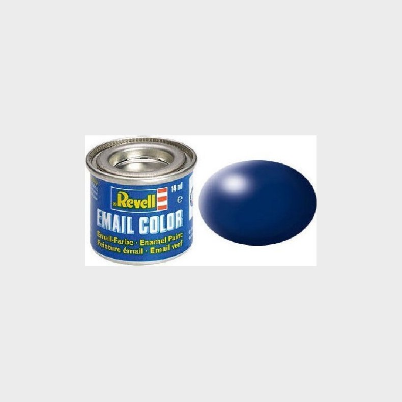 Emalje Maling Til Hobby - Revell - Dark Blue Silk 14 Ml