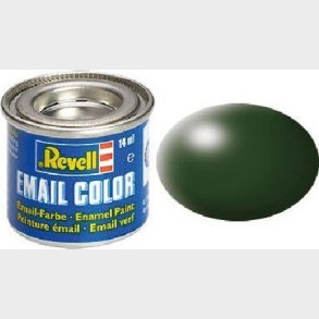 Emalje Maling Til Hobby - Revell - Dark Green Silk 14 Ml