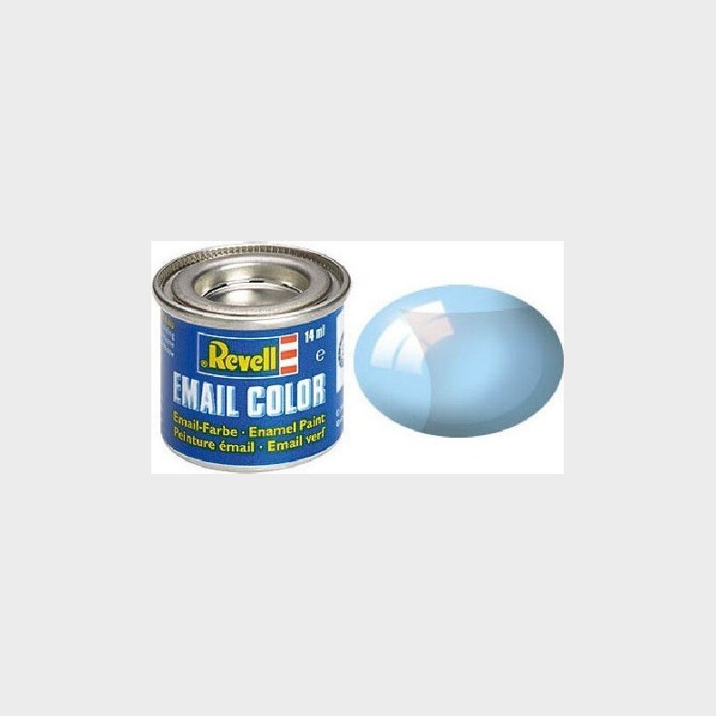 Emalje Maling Til Hobby - Revell - Blue Clear 14 Ml