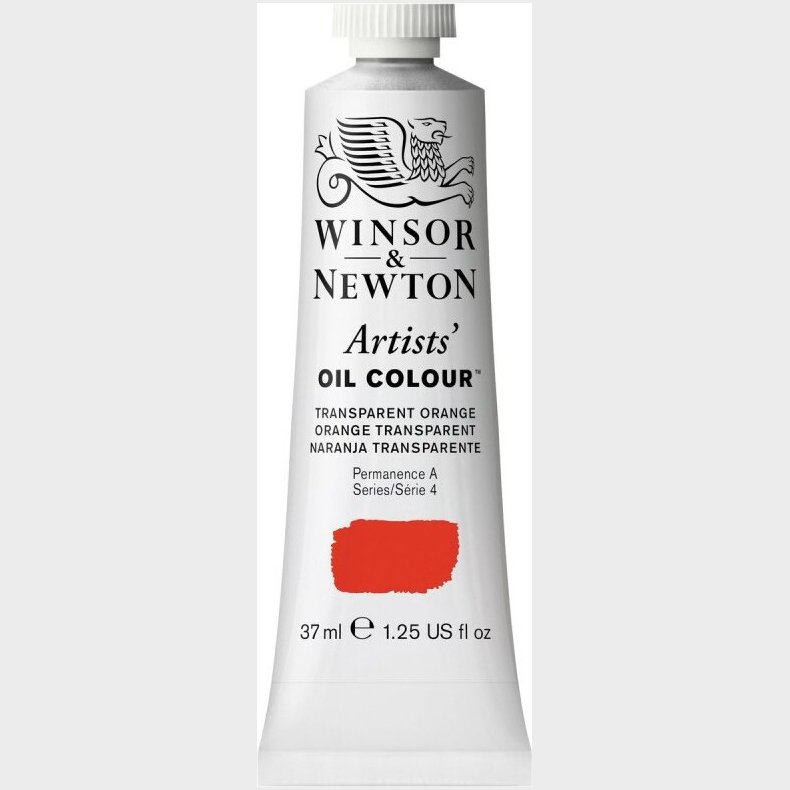 Winsor &amp; Newton - Oliemaling - Transparent Orange 37 Ml