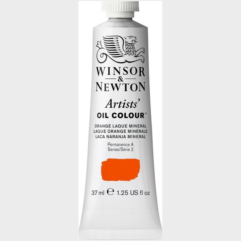 Winsor &amp; Newton - Oliemaling - Artists - Orange Laque Mineral 37 Ml