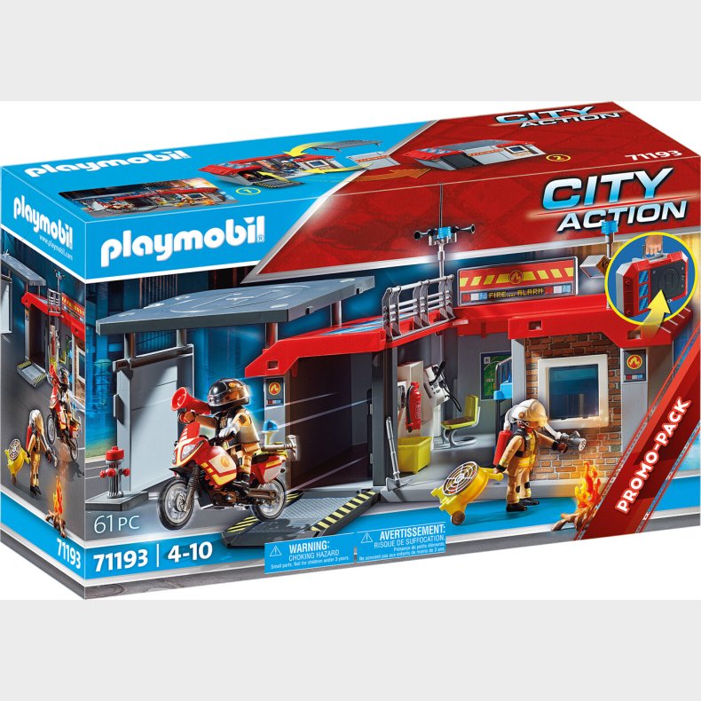 Playmobil City Action - Mobil Brandstation - 71193