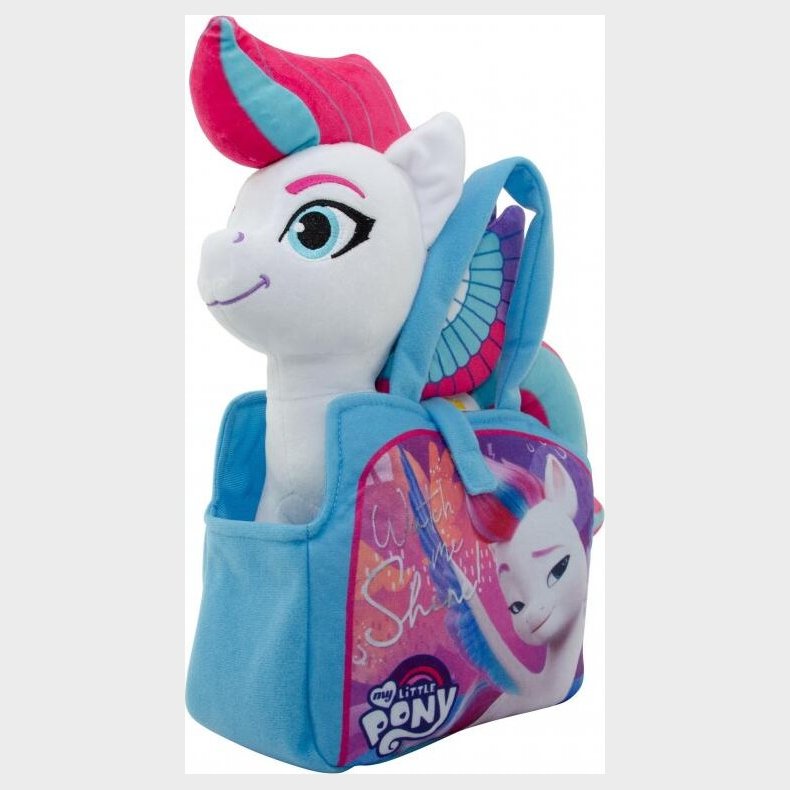 My Little Pony Bamse - Zipp Storm I Taske - 25 Cm