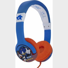 Sonic - Hovedtelefoner Til Brn - Bl Rd - Otl - 85 Db