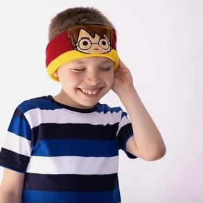 Harry Potter - Hretelefoner Med Pandebnd - Otl - Lyserd