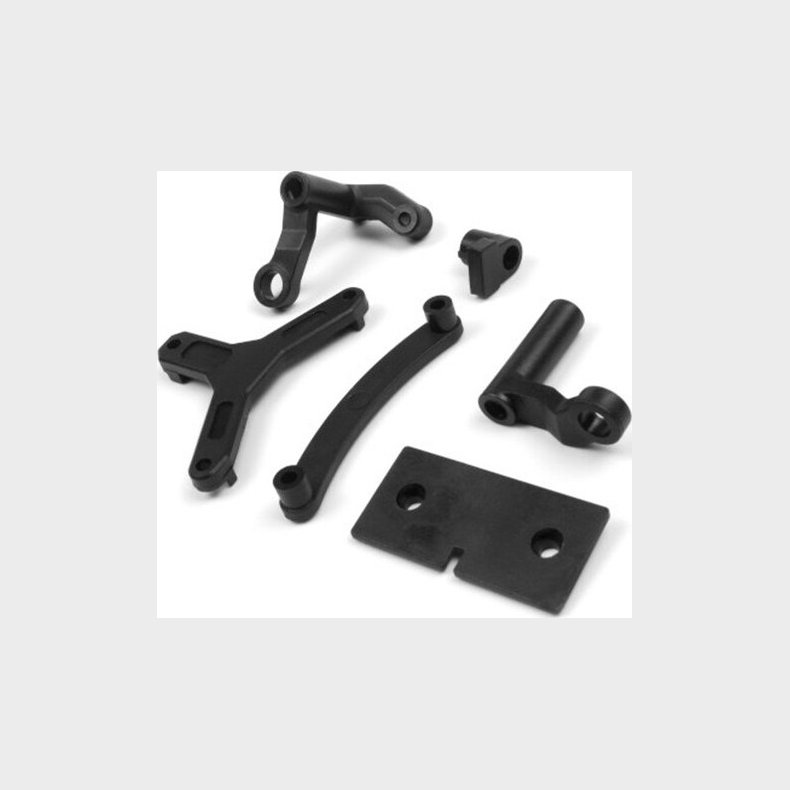 Blackzon - Steering Assembly Og Servo Mount Til Smyter - 540125