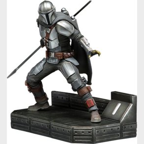 The Mandalorian Statuette - Iron Studios - 20 Cm