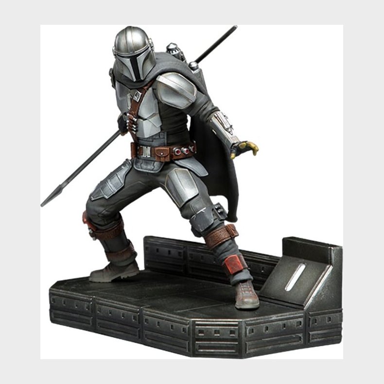 The Mandalorian Statuette - Iron Studios - 20 Cm