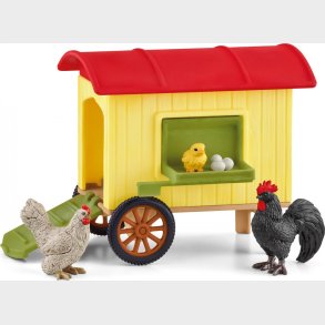 Schleich Farm World - Mobilt Hnsehus - 42572