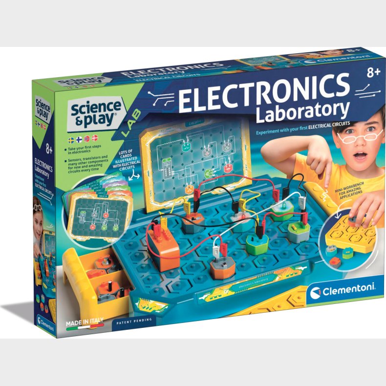 Clementoni - Science &amp; Play Legest - Elektronik Laboratorium