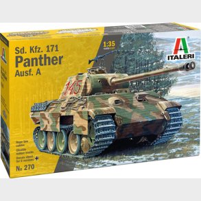 Italeri - Sd. Kfz. 171 Panther Tank Byggest - 1:35 - 270