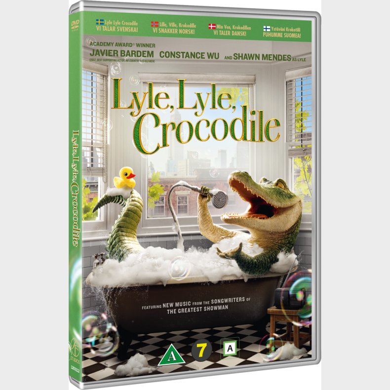 Lyle Lyle Crocodile / Min Ven, Krokodillen - DVD - Film