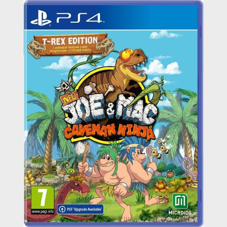 New Joe &amp; Mac: Caveman Ninja (limited Edition) - PS4