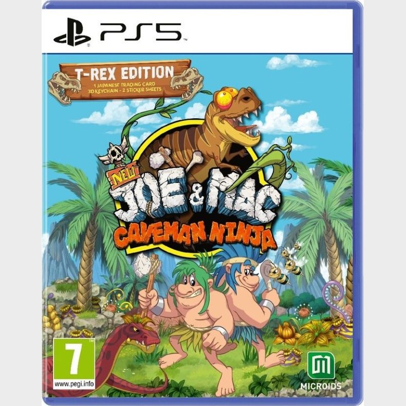 New Joe &amp; Mac: Caveman Ninja (limited Edition) - PS5