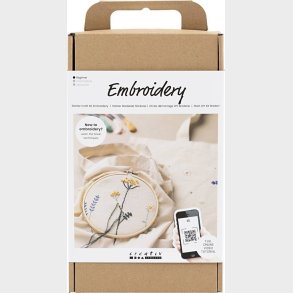Broderi Kit Til Begynder - Diy Kit