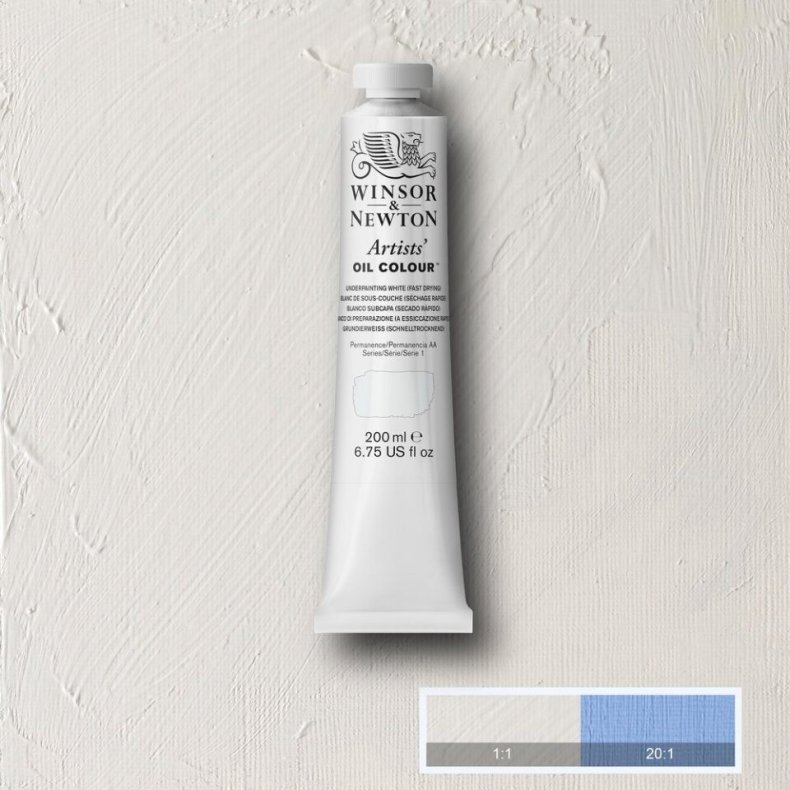 Winsor &amp; Newton - Oliemaling - Underpainting White 200 Ml