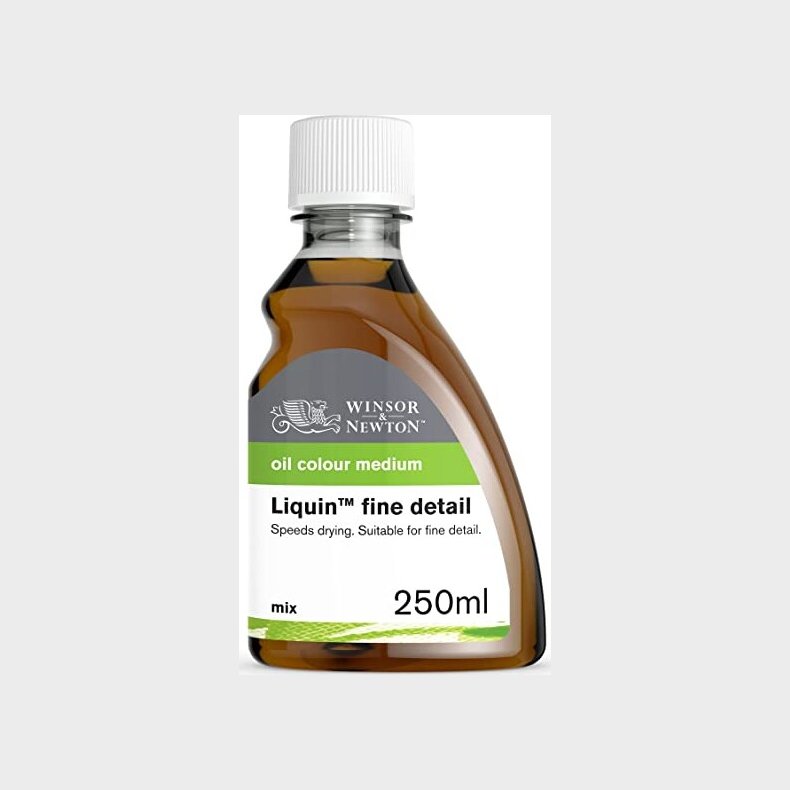 Winsor &amp; Newton - Oil Colour Medium - Liquin Fine Detail 250 Ml - Olie Medium