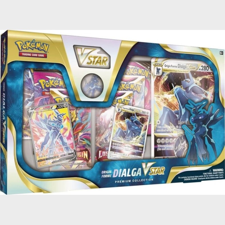 Pokmon Kort - Dialga V Star Box - Trading Card Game