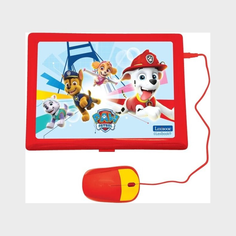 Lexibook - Paw Patrol Laptop - Tosproget - Dansk Og Norsk