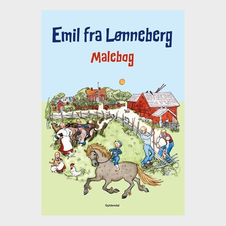 Emil Fra Lnneberg. Malebog - Astrid Lindgren - Bog