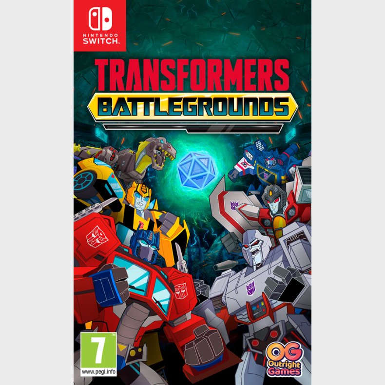 Transformers: Battlegrounds (code In Box) - Nintendo Switch