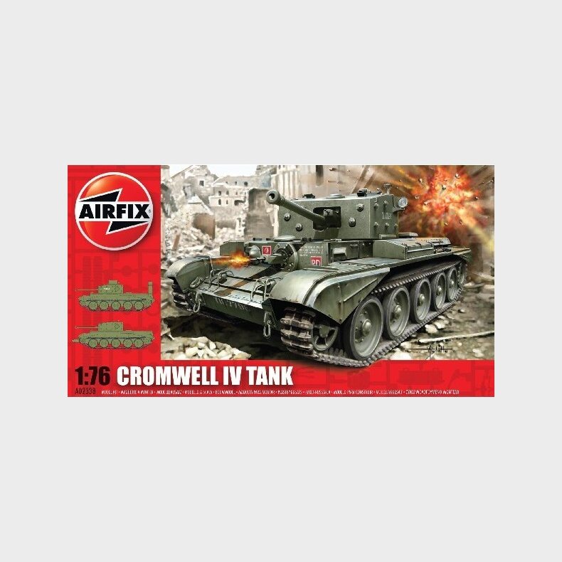 Airfix - Cromwell Iv Model Tank Byggest - 1:76 - A02338