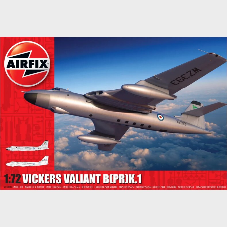 Airfix - Vickers Valiant Fly Byggest - 1:72 - A11001a