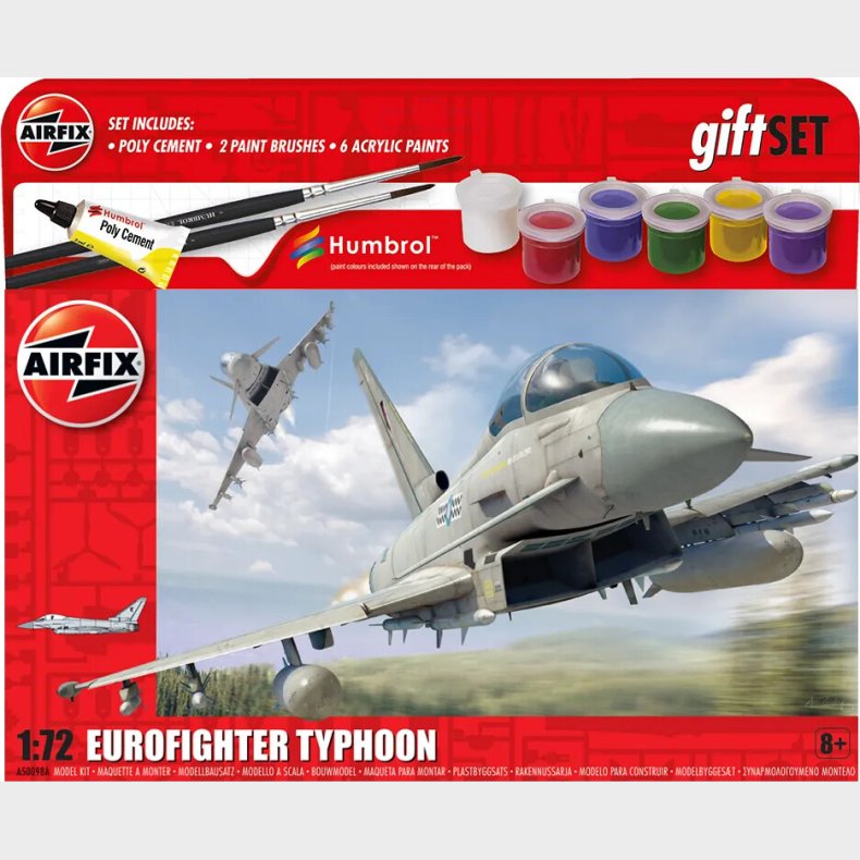 Airfix - Eurofighter Typhoon Fly Byggest - 1:72 - A50098a