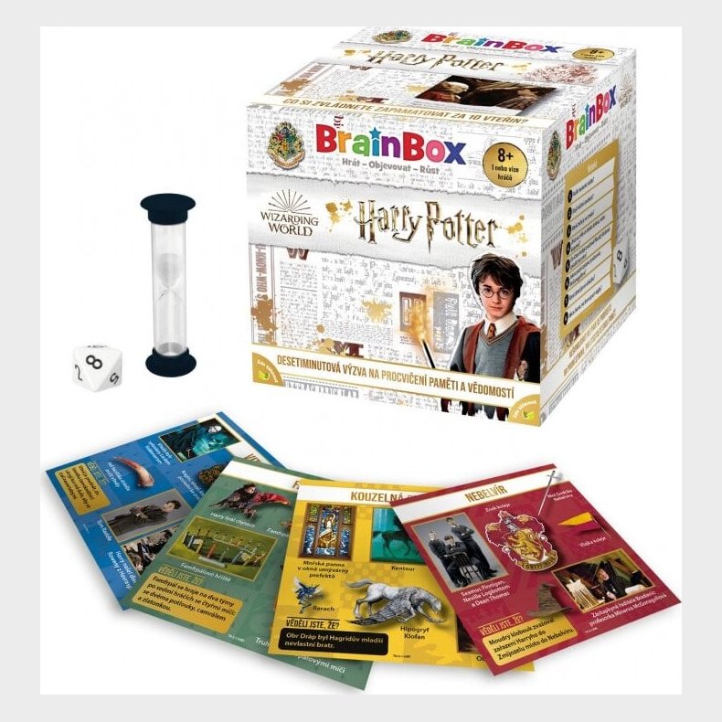 Brainbox - Harry Potter - Huskespil - Dansk