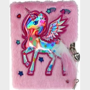 Tinka - Plys Dagbog - Enhjrning - Diverse - Bog