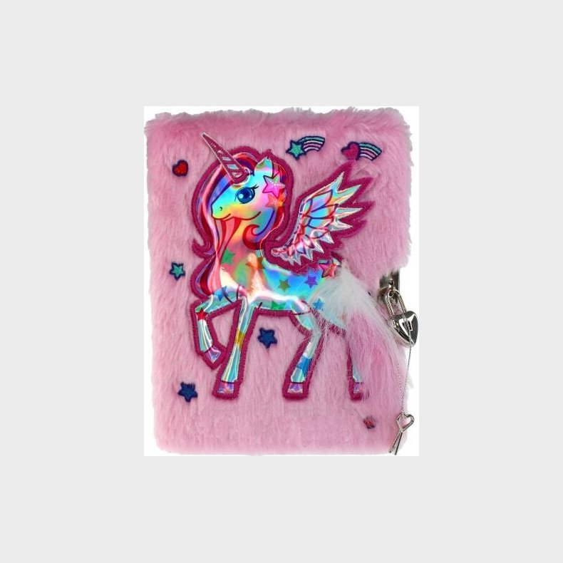 Tinka - Plys Dagbog - Enhjrning - Diverse - Bog