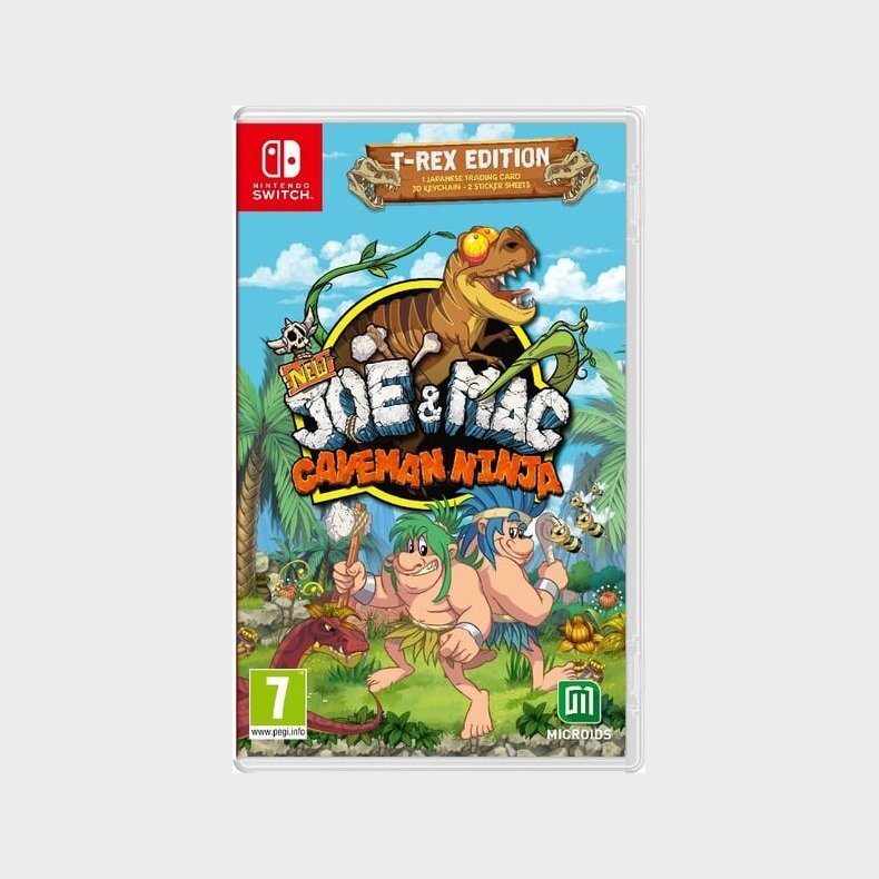 New Joe &amp; Mac: Caveman Ninja (limited Edition) - Nintendo Switch