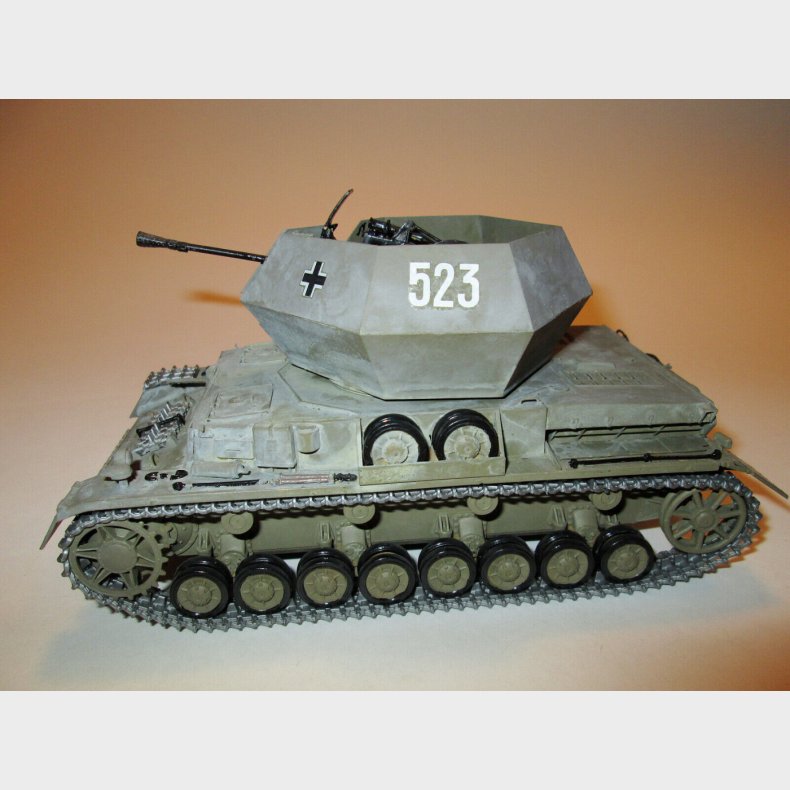 Italeri - Flakpanzer Iv Ostwind Tank Byggest - 1:35 - 6594