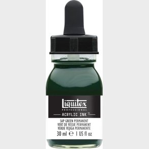 Liquitex - Acrylic Ink Blk - Sap Green Permanent 30 Ml